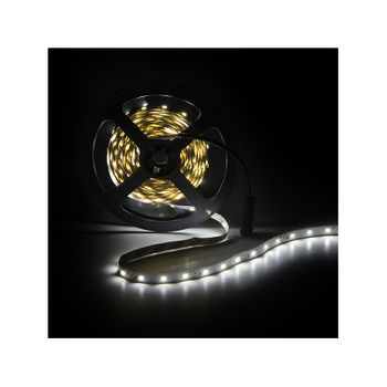 Tira De 300 Leds 24w 1.200lm Cri85 4200ºk Smd3528 12vdc X5m 40.000h [pl219001nw]-blanco Natural