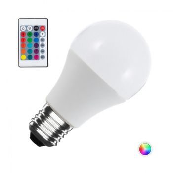 Bombilla Led E27 10w Rgb Mando A Distancia 40.000h [ca-esf-10w-e27-rgb]