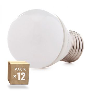 Pack 12 Lámparas Leds 2835smd E27 5w 410lm 40.000h