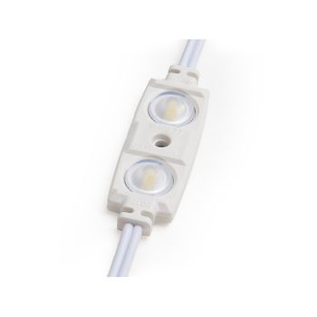 Módulo 1.2w 70lm 6000ºk 2 Leds Pro 5630 Inyectado Ip67 Óptica 50.000h [ra-bl-5630w02-lens-r-cw]