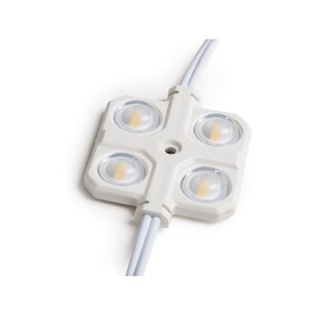 Módulo 2w 150lm 4200ºk 4 Leds Pro 5630 Inyectado Ip67 Óptica 50.000h [ra-bl-5630w04-lens-r-w]