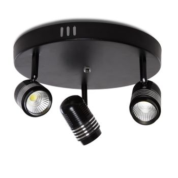 Aplique Led 27w 2.430lm 6000ºk Arianna 40.000h [ho-3x9cob-walllight-b-cw]