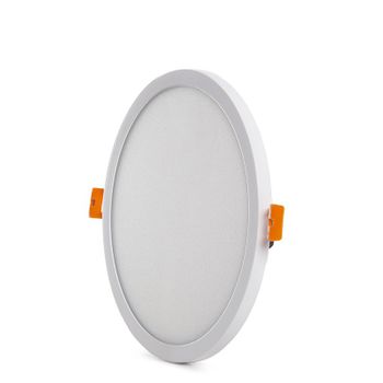 Foco Downlight Led 12w 840lm 6000ºk Marco Estrecho 40.000h [th-101-r-12-cw]