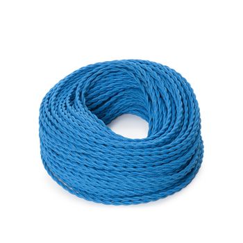 Cable Trenzado 2x0,75 X 1m  [skd-ct275-turquoise]