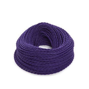 Cable Trenzado 2x0,75 X 1m  [skd-ct275-purple]