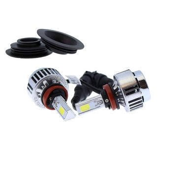 Lámparas Led H8 - H9 - H11 Para Coche Y Moto Yatek, Luces De Cruce, 6000k, 3300 Lumens, 12v, 36 W, Encendido Instantáneo