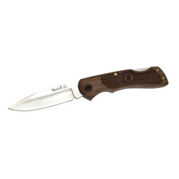 Cuchillo De Caza Muela Lobo Lobo-23s, Defensa Inoxidable, Puño Asta De  Ciervo Y Roseta, Hoja Mova De 23 Cm + Tarjeta Multiusos De Regalo con  Ofertas en Carrefour