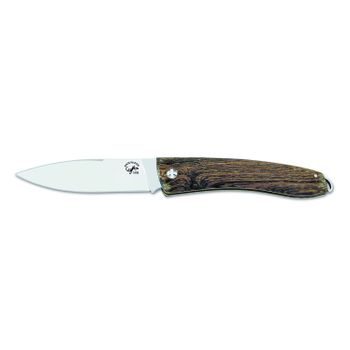 Navaja Salamandra 210051, Hoja 1.4116 De 8 Cm, Mango Bocote De 10 Cm, Cierre Pistón + Pañuelo Desenfunda