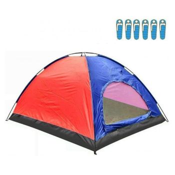 Tienda De Campaña Para 6 Personas Impermeable Acampar Camping Carpa Tipo Iglu-hyu