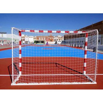 Porterías Futbol-sala/ Balonmano Metálicas Trasladables 80x80