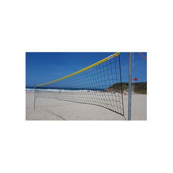 Red Voley Playa 3 Mm Linea Premium Con Cinta Amarilla