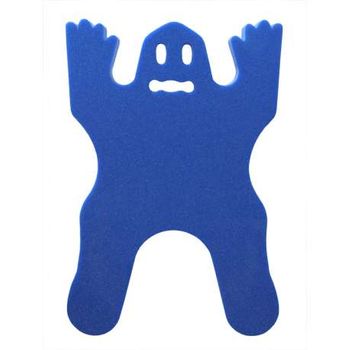 Tapiz Con Forma De Fantasma 98.5 X 73.5 X 4cm - Color Azul