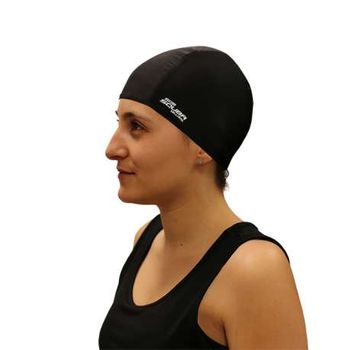 Gorro Natacion Licra Squba - Senior - Color Negro