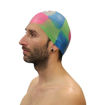 Gorro Natacion Silicona Multicolor Surtido