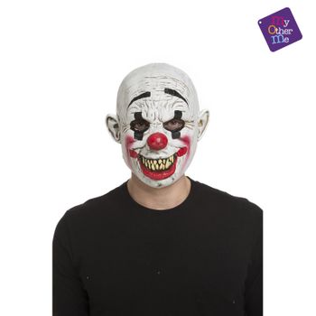 Accesorio Halloween Full Clown Latex Mask Talla Unica