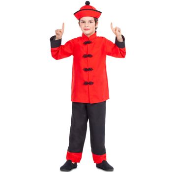 Disfraz De Chino Rojo  Infantil