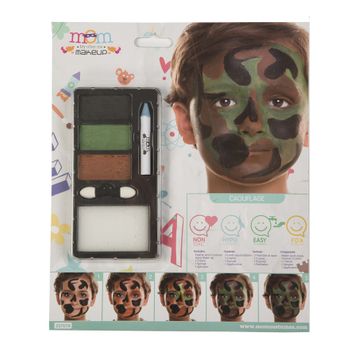 Kit De Maquillaje De Camuflaje Infantil