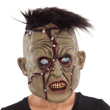 Accesorio Halloween Full Frankie Latex Mask Talla Unica