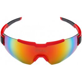 Spiuk Sportline Gafas Profit Rojo Lente Espejo Rojo