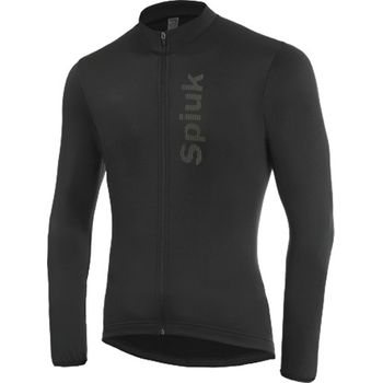 Spiuk Sportline Maillot Manga Larga Anatomic Hombre Negro