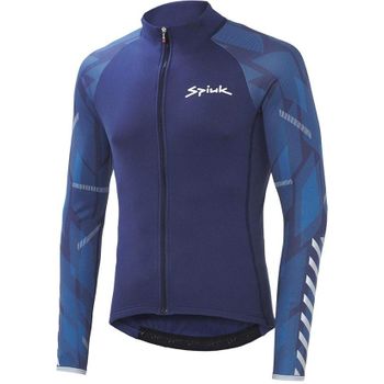 Spiuk Sportline Maillot Manga Larga Top Ten Hombre Azul