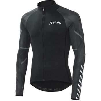 Spiuk Sportline Maillot Manga Larga Top Ten Hombre Negro