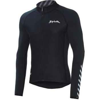 Spiuk Sportline Maillot Manga Larga Top Ten Windproof Hombre Negro