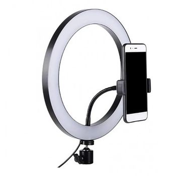 Aro Luz 90leds 25 Cms, Soporte Movil, Ideal Video Y Fotografía Bn2294