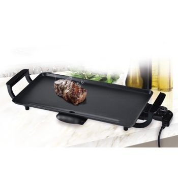 Plancha Grill Barbacoa Electrica 2000w Cocinado Todo Tipo De Verduras Y Carnes