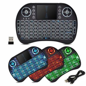 Mini Teclado Inalámbrico Con Touchpad 92 Teclas Y Batería De Iones De Litio 2.4ghz Ideal Para Smart Tv Mini-ordenador Tablet Consola De Juegos Y Tv Box