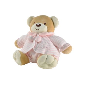 Tris&ton - Peluche Osito Infantil Bebé/ Niño/ Niña, Oso Peluche Suave Felpa Modelo (rosa)