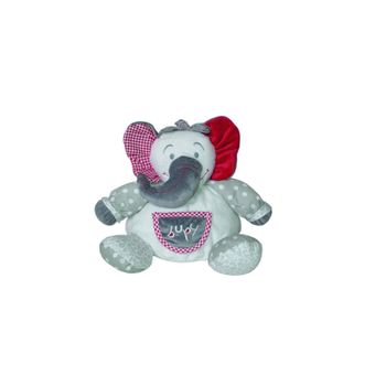 Tris&ton - Peluche Didáctico Elefante Infantil Bebé/ Niño/ Niña, Oso Peluche Mimos Suave Felpa Modelo Elefante (gris)