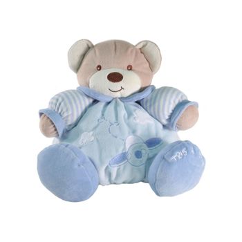 Tris&ton - Peluche Osito Infantil Bebé/ Niño/ Niña, Oso Peluche Suave Felpa Modelo (celeste)