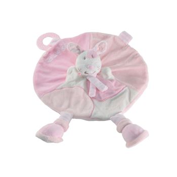 Tris&ton Doudou Marioneta Patitas Infantil Bebé/niño/ Niña, Dou Dou Suave Felpa (rosa)