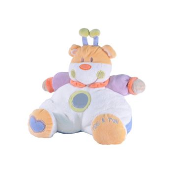 Tris&ton - Peluche Didáctico Vaquita Infantil Bebé/ Niño/ Niña, Oso Peluche Mimos Suave Felpa (multicolor)