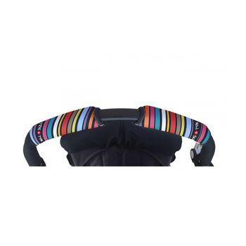 Tris&ton - Funda Empuñadura Horizontal Doble Para Manillar Silla De Paseo (multicolor)