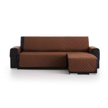 Funda Cubre Chaiselongue Couch Cover Belmarti 200 Cm Marrón