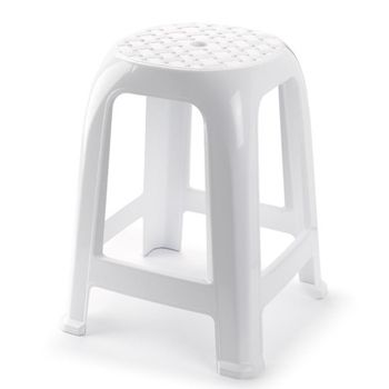 2 Taburetes Tocador Para Rincones Atmosphera Blanco 35 X 28 X 46 Cm con  Ofertas en Carrefour