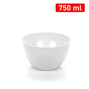 Tazon Bol 13,5 Cm. 0,75 Litros Blanco Plasticforte - Neoferr