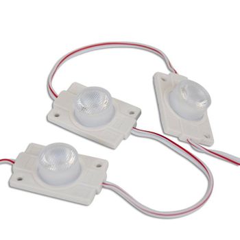 Módulo Led Para Rótulos Luminosos Smd3030 2w 12v Ip65 15º