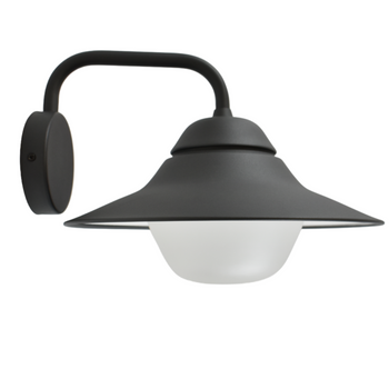 Aplique De Pared Exterior "hat" Ip44 E27