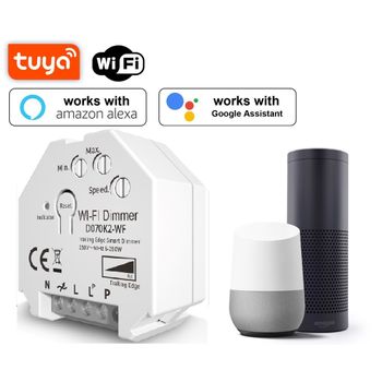 Dimmer Smart Wifi 250w Tuya App - Push