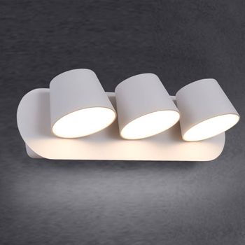 Luminaria CCT bajo muebles orientable y Dimable 8W