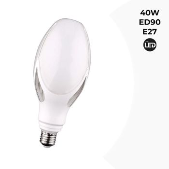 Bombilla Led Ed90 E27 Para Farola 40w