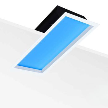 Panel Led "blue Skylight" Efecto Cielo - Daylight -120w - 120x30cm