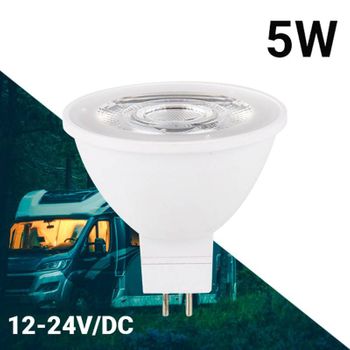 Bombilla Gu5.3 Led Mr16 12-24v Dc 5w