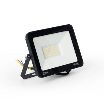 Proyector Led Exterior 30w - 95lm/w - Ip65 - Negro