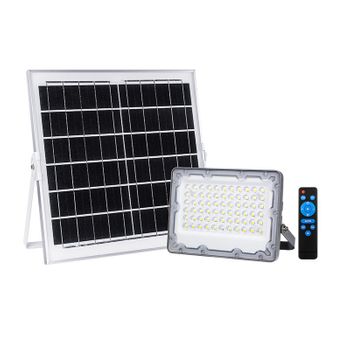 Proyector Led Solar + Panel Solar 60w