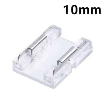 Conector Rápido Clip 2 Pin Unión Tira A Tira Monocolor 10mm Ip20