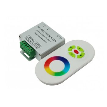 Controlador Rgb 18a (6a/canal) 12/24v Dc Mando Círculo Rgb